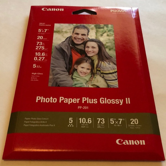 Canon Office Canon Glossy Photo Paper 5 X 7 Poshmark